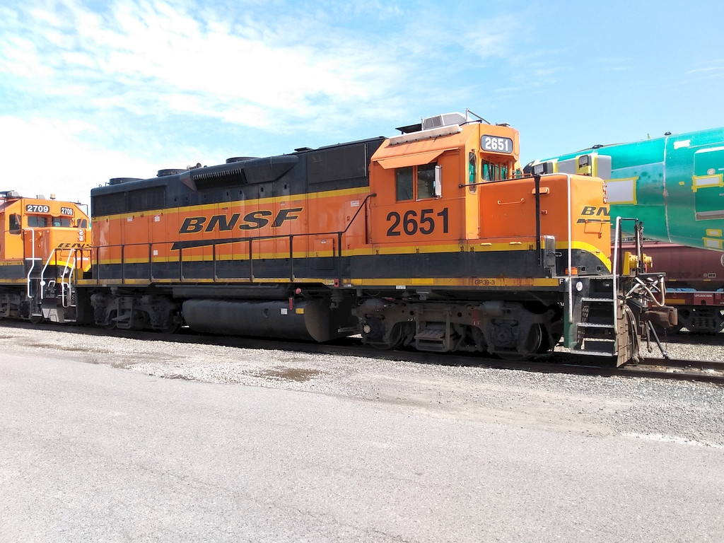 BNSF 2651 nee Santa Fe GP35